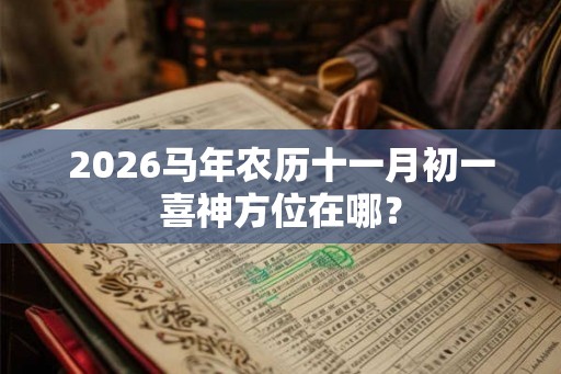 2026马年农历十一月初一喜神方位在哪？