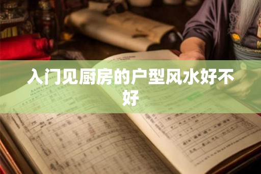 入门见厨房的户型风水好不好