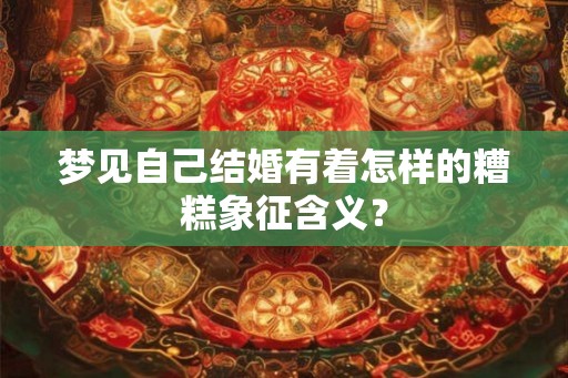 梦见自己结婚有着怎样的糟糕象征含义？