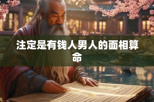 注定是有钱人男人的面相算命 注定是有钱人男人的面相算命