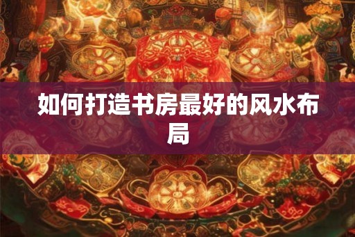 如何打造书房最好的风水布局