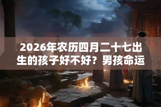 2026年农历四月二十七出生的孩子好不好？男孩命运解析