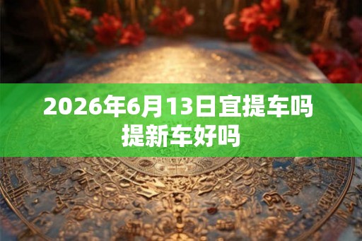 2026年6月13日宜提车吗 提新车好吗