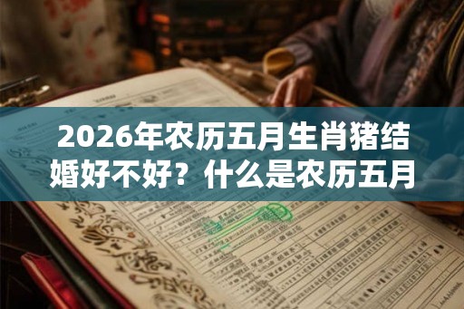 2026年农历五月生肖猪结婚好不好？什么是农历五月？