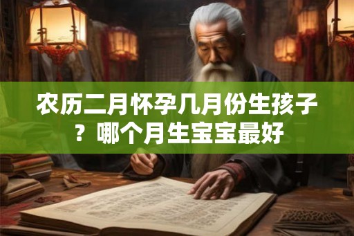 农历二月怀孕几月份生孩子？哪个月生宝宝最好