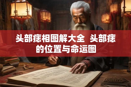 头部痣相图解大全  头部痣的位置与命运图