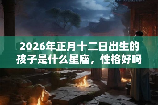 2026年正月十二日出生的孩子是什么星座，性格好吗？