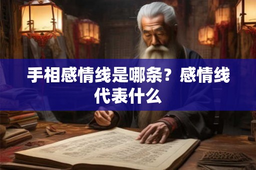 手相感情线是哪条？感情线代表什么