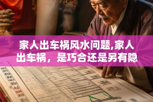 家人出车祸风水问题,家人出车祸，是巧合还是另有隐情？