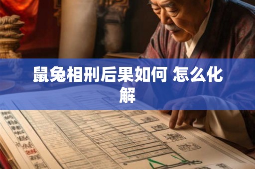 鼠兔相刑后果如何 怎么化解 鼠兔相刑后果如何 怎么化解