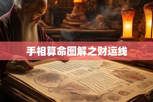 手相算命图解之财运线