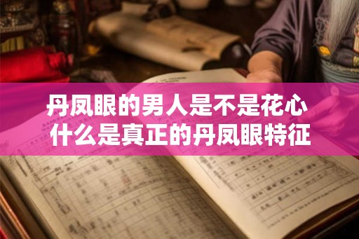 丹凤眼的男人是不是花心 什么是真正的丹凤眼特征
