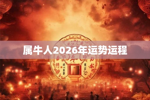 属牛人2026年运势运程 属牛人2026年运势运程
