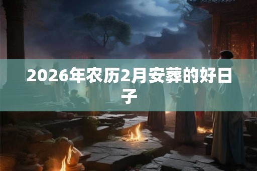 2026年农历2月安葬的好日子