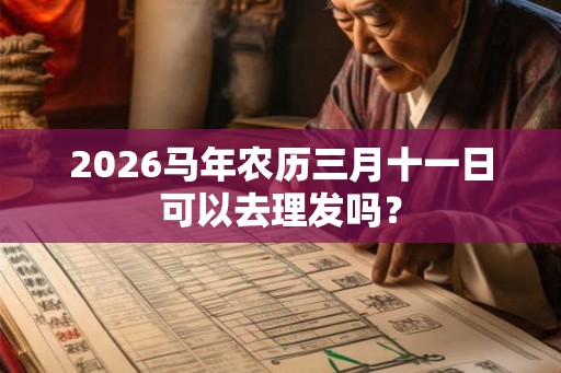 2026马年农历三月十一日可以去理发吗？