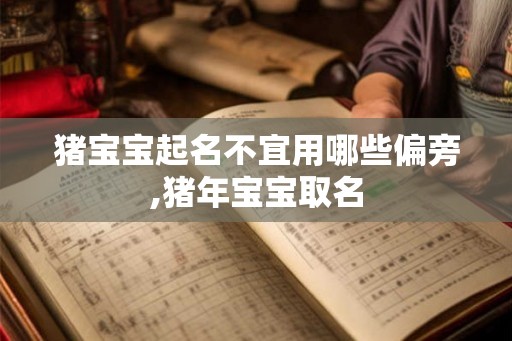 猪宝宝起名不宜用哪些偏旁,猪年宝宝取名