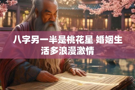 八字另一半是桃花星 婚姻生活多浪漫激情