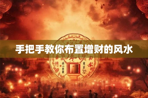 手把手教你布置增财的风水