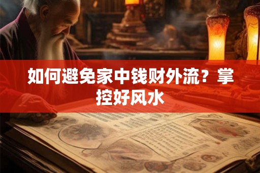 如何避免家中钱财外流？掌控好风水