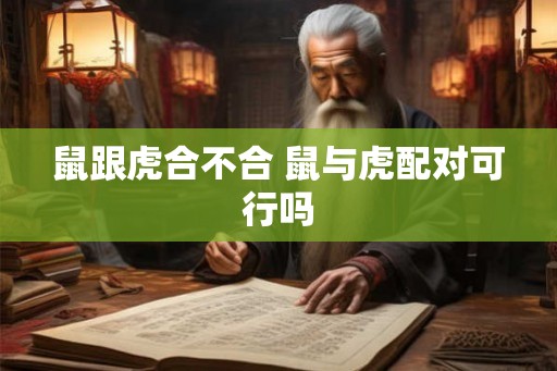 鼠跟虎合不合 鼠与虎配对可行吗