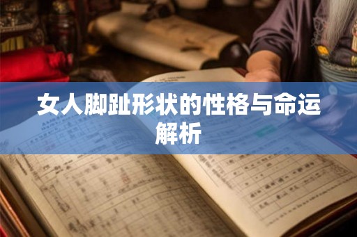 女人脚趾形状的性格与命运解析 女人脚趾形状的性格与命运解析