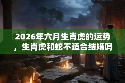 2026年六月生肖虎的运势，生肖虎和蛇不适合结婚吗？