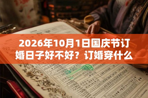 2026年10月1日国庆节订婚日子好不好?订婚穿什么? 2026年10月1日国庆节订婚日子好不好?订婚穿什么?