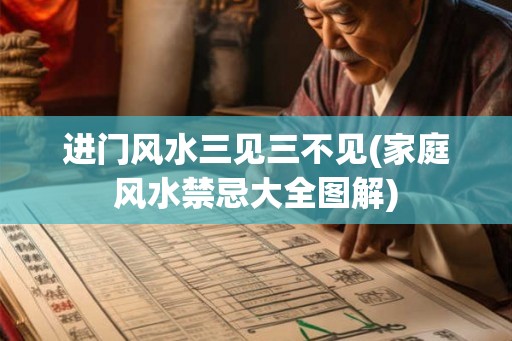 进门风水三见三不见(家庭风水禁忌大全图解) 进门风水三见三不见(家庭风水禁忌大全图解)