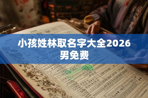 小孩姓林取名字大全2026男免费