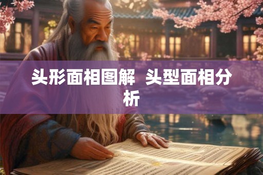 头形面相图解 头型面相分析 头形面相图解 头型面相分析