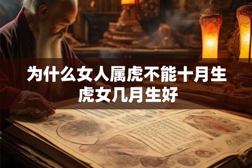 为什么女人属虎不能十月生 虎女几月生好 为什么女人属虎不能十月生 虎女几月生好