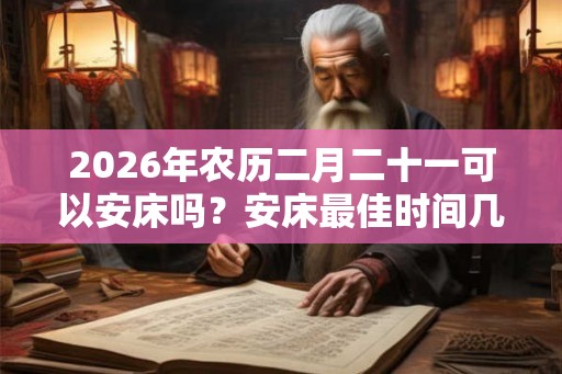 2026年农历二月二十一可以安床吗？安床最佳时间几点？