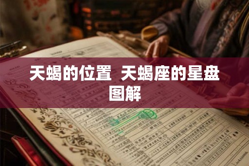 天蝎的位置 天蝎座的星盘图解 天蝎的位置 天蝎座的星盘图解