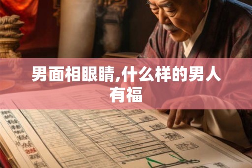 男面相眼睛,什么样的男人有福 男面相眼睛,什么样的男人有福