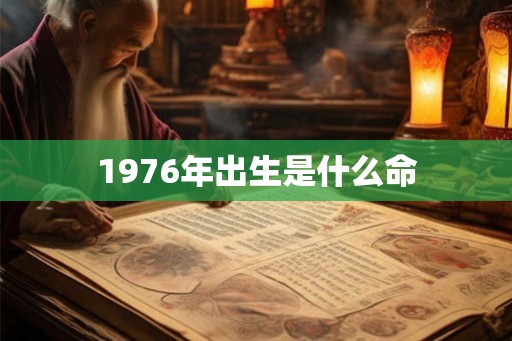 1976年出生是什么命 1976年出生是什么命