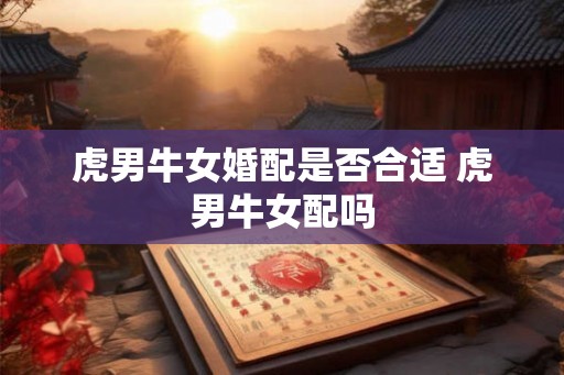 虎男牛女婚配是否合适 虎男牛女配吗