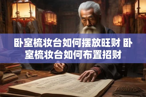 卧室梳妆台如何摆放旺财 卧室梳妆台如何布置招财