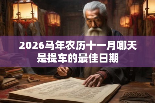 2026马年农历十一月哪天是提车的最佳日期