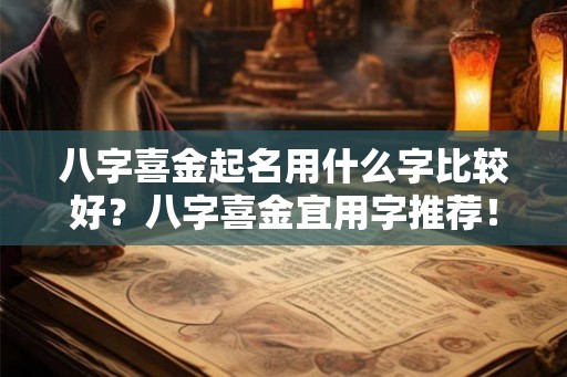 八字喜金起名用什么字比较好？八字喜金宜用字推荐！