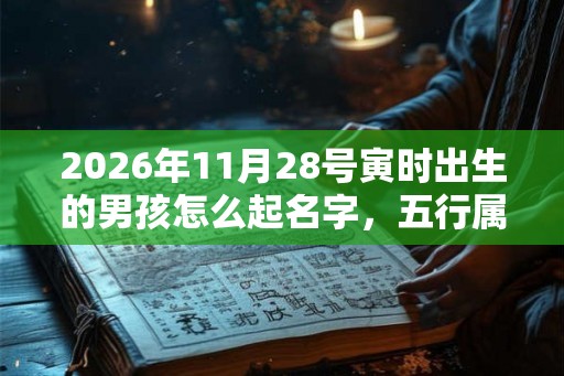 2026年11月28号寅时出生的男孩怎么起名字,五行属什么 2026年11月28号寅时出生的男孩怎么起名字,五行属什么