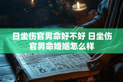 日坐伤官男命好不好 日坐伤官男命婚姻怎么样