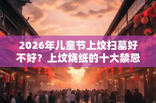 2026年儿童节上坟扫墓好不好?上坟烧纸的十大禁忌? 2026年儿童节上坟扫墓好不好?上坟烧纸的十大禁忌?