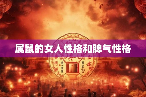 属鼠的女人性格和脾气性格