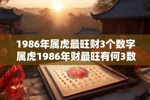 1986年属虎最旺财3个数字 属虎1986年财最旺有何3数字