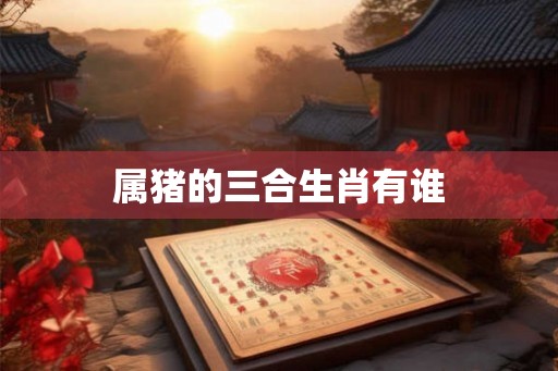 属猪的三合生肖有谁