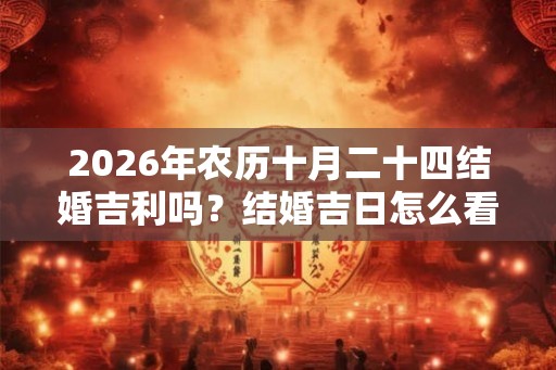 2026年农历十月二十四结婚吉利吗?结婚吉日怎么看? 2026年农历十月二十四结婚吉利吗?结婚吉日怎么看?