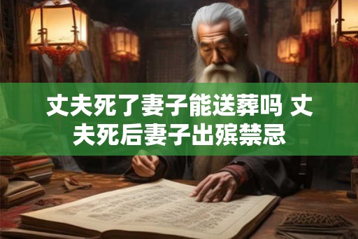 丈夫死了妻子能送葬吗 丈夫死后妻子出殡禁忌