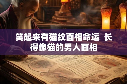 笑起来有猫纹面相命运  长得像猫的男人面相