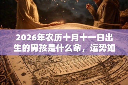 2026年农历十月十一日出生的男孩是什么命,运势如何? 2026年农历十月十一日出生的男孩是什么命,运势如何?