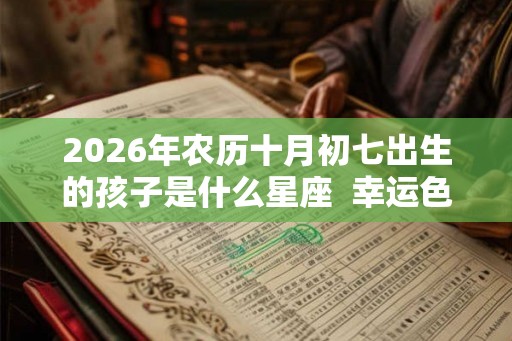 2026年农历十月初七出生的孩子是什么星座  幸运色是什么